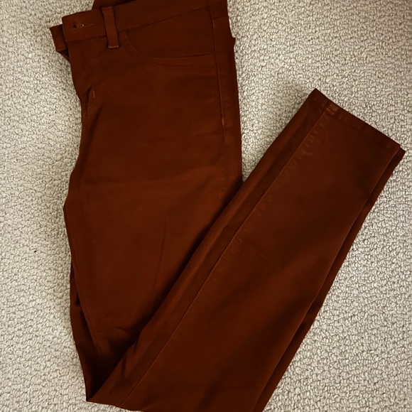 J Brand rust coloured jeans - Picture 1 of 4